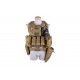 Plate Carrier Tactical Vest - Olive Drab, Built for comfort, protection, and adaptability, the GFC Tactical Plate Carrier is a reliable choice for airsoft players and tactical enthusiasts alike